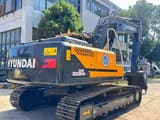 2024 Hyundai HX220HD crawler excavator, rear three-quarter view
