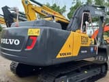 2024 Volvo EC210D crawler excavator rear three-quarter view