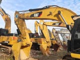 2020 Caterpillar 336D crawler excavator, side profile view