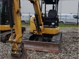 2019 Caterpillar 305E2 crawler excavator, front three-quarter view