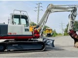 2007 Takeuchi TB175 mini excavator, side view
