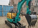 2023 Kubota U17 mini excavator, three-quarter front view
