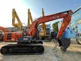 2016 Hitachi Zaxis 120 crawler excavator, side view