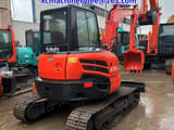 2024 Kubota KX155 mini excavator, front three-quarter view