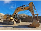 2013 Caterpillar 374FL crawler excavator, side profile view