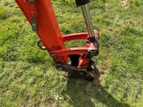 2021 Kubota U36-4 crawler excavator boom and quick coupler detail