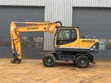 2014 Hyundai R180W-9A wheel excavator side view