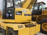 2020 Komatsu PW128US wheel excavator, rear three-quarter view