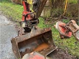 1999 Menzi Muck A71 T2 M walking excavator bucket and arm detail