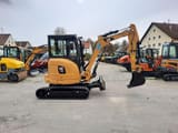 2019 Cat 303 E mini excavator, side view