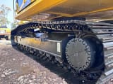 2022 Komatsu PC210LC-8 crawler excavator undercarriage view