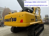 2023 Komatsu PC360 crawler excavator rear view
