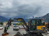 2021 Volvo EC60E mini excavator side view