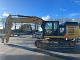 2019 Caterpillar 323F crawler excavator, side view