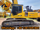 2022 Komatsu PC400-8 crawler excavator side view