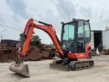 2014 Kubota KX019-4 mini excavator, side view