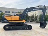 Hyundai HX220L crawler excavator, side view