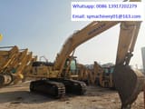 2020 Komatsu PC450 crawler excavator, side profile view