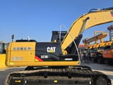 2022 Caterpillar 323DL crawler excavator, side profile view
