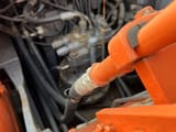 2018 Hitachi ZX200-3 crawler excavator engine compartment detail