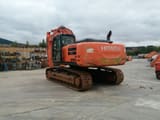 Hitachi Zaxis 290LCN crawler excavator, rear three-quarter view