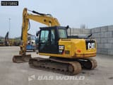2019 Caterpillar 313FLGC crawler excavator, rear three-quarter view