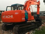 2018 Hitachi EX120-3 crawler excavator rear three-quarter view