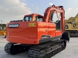 2024 Doosan DX140LC-9C crawler excavator rear three-quarter view