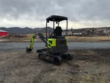 2025 Zaox ZA20A mini excavator, rear three-quarter view
