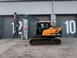 2022 Hyundai HX140A crawler excavator, side view