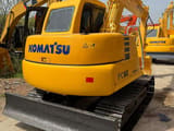 2018 Komatsu PC60-7 mini excavator, rear three-quarter view