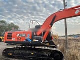 2018 Hitachi Zaxis 200 crawler excavator, side view