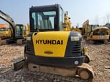 2023 Hyundai R60-7 mini excavator rear view