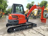 2024 Kubota KX155-5 mini excavator, rear three-quarter view