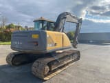 2002 Volvo EC160 crawler excavator, rear three-quarter view