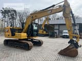 2022 Caterpillar 313-07A crawler excavator side view