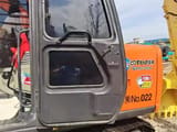 2021 Hitachi ZX70 crawler excavator cab door view