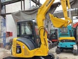2020 Komatsu PC-55MR mini excavator, side view