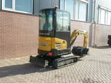 2022 Sany SY18C mini excavator, rear three-quarter view
