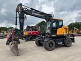 2023 Hyundai HW170ACR wheel excavator, side profile view