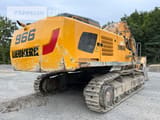 2017 Liebherr R966 crawler excavator rear view
