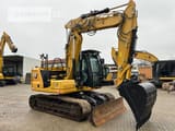 2022 Caterpillar 313-07B crawler excavator, side view