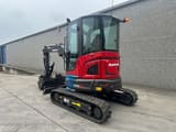 2024 Rhinoceros XN35 PRO mini excavator, rear three-quarter view