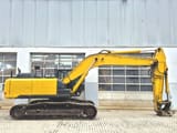 2016 Hitachi ZX250LCN-6 crawler excavator, side view
