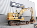 2019 Caterpillar 320-07A crawler excavator side view