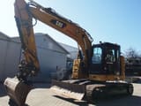 2018 Caterpillar 315FL crawler excavator, side view