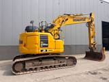 2020 Komatsu PC228USLC-11 crawler excavator, rear three-quarter view