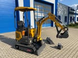 Berger Kraus BK1250JSR mini excavator, side view