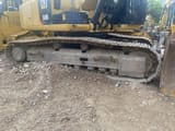 2020 Caterpillar 349D2 crawler excavator side view of tracks