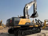 2023 Volvo EC290 crawler excavator, rear three-quarter view